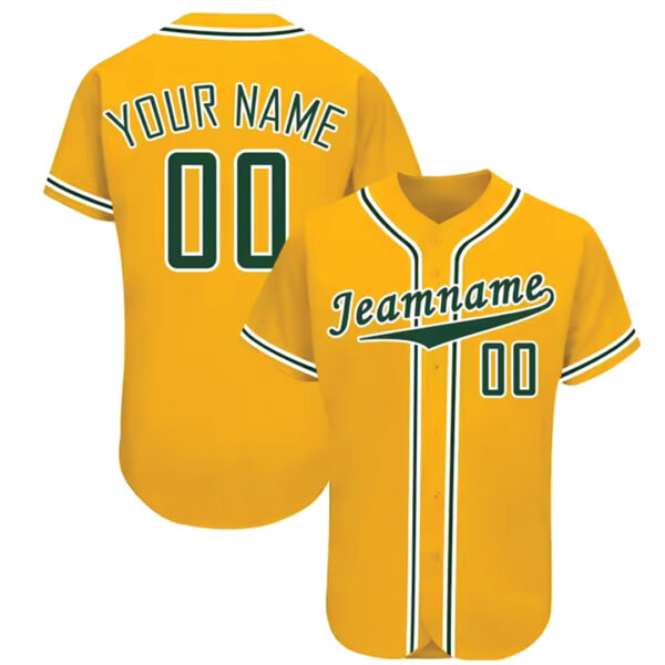 Custom Baseball Jersey Personalised